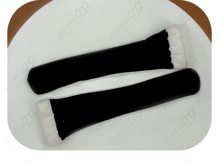 靴下の配色と編み地ディテール