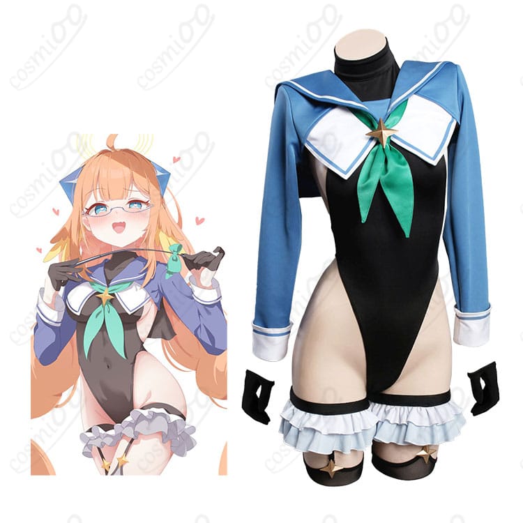 円堂シミコ マジカル衣装のキャラクタービジュアル風着用イメージ