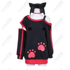 カードファイト!! ヴァンガードDivinez 西園寺ユナ コスプレ衣装｜パーカー＋帽子＋チョーカーで高再現 - 1枚目の画像（サムネイル）