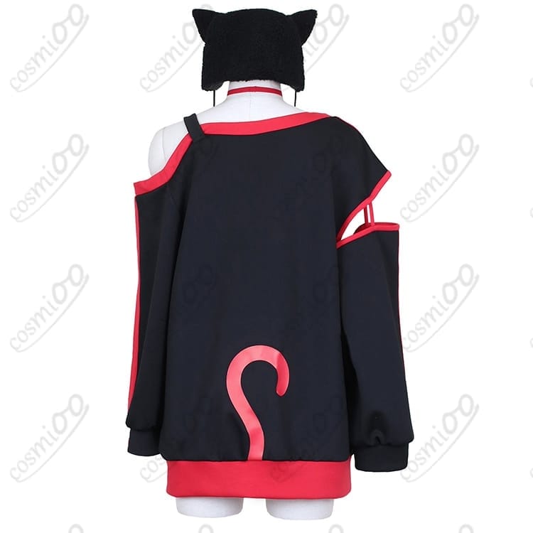 カードファイト!! ヴァンガードDivinez 西園寺ユナ コスプレ衣装｜パーカー＋帽子＋チョーカーで高再現 - 3枚目の画像