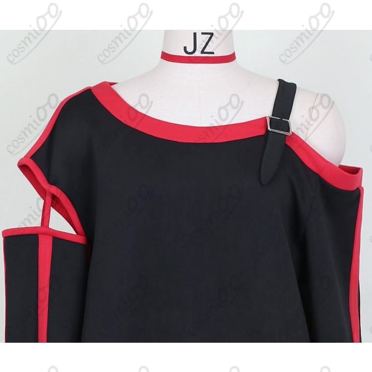 カードファイト!! ヴァンガードDivinez 西園寺ユナ コスプレ衣装｜パーカー＋帽子＋チョーカーで高再現 - 4枚目の画像