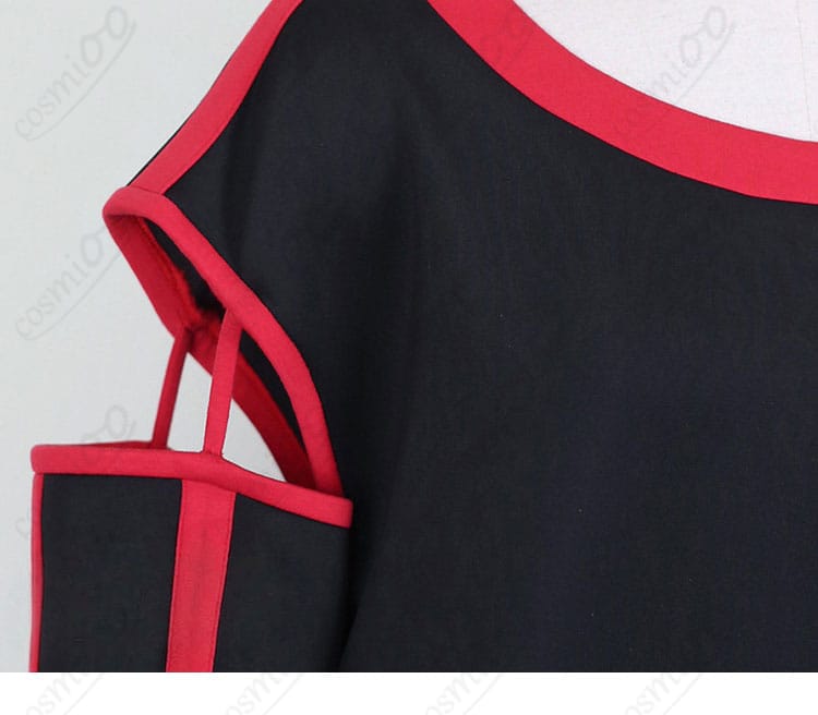 袖の装飾ディテール（西園寺ユナ風コスプレ）