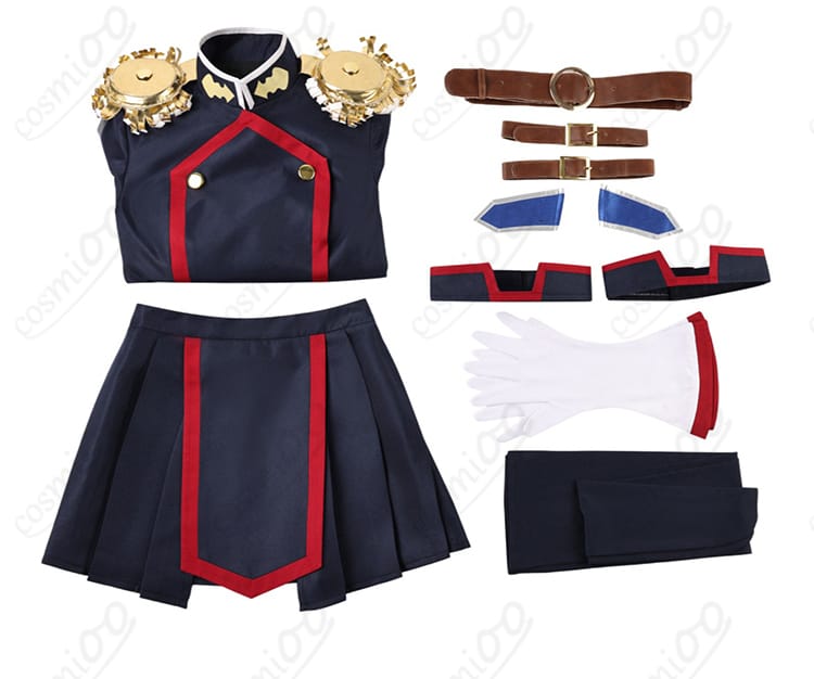 羽前京香コスプレ 7点セット内容の平置き一覧