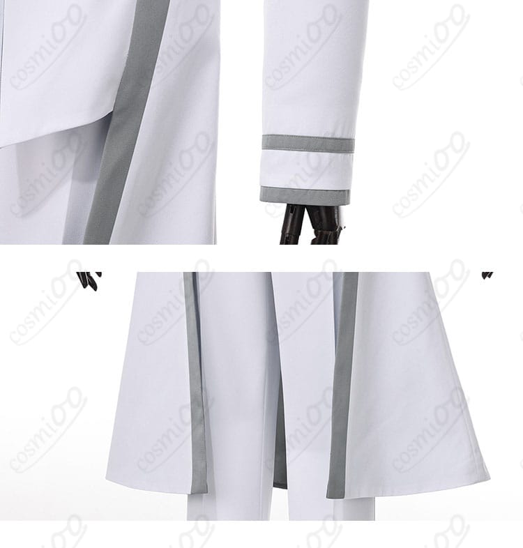 袖口と裾の仕立て・生地のハリ感がわかるディテール画像