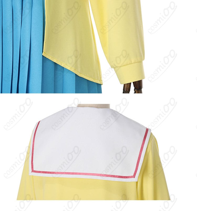 袖口とショルダー装飾、披肩風デザインの質感ディテール