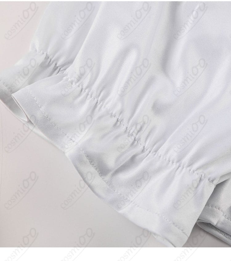 レッグカバーの柄・丈感・フィット感が分かる写真