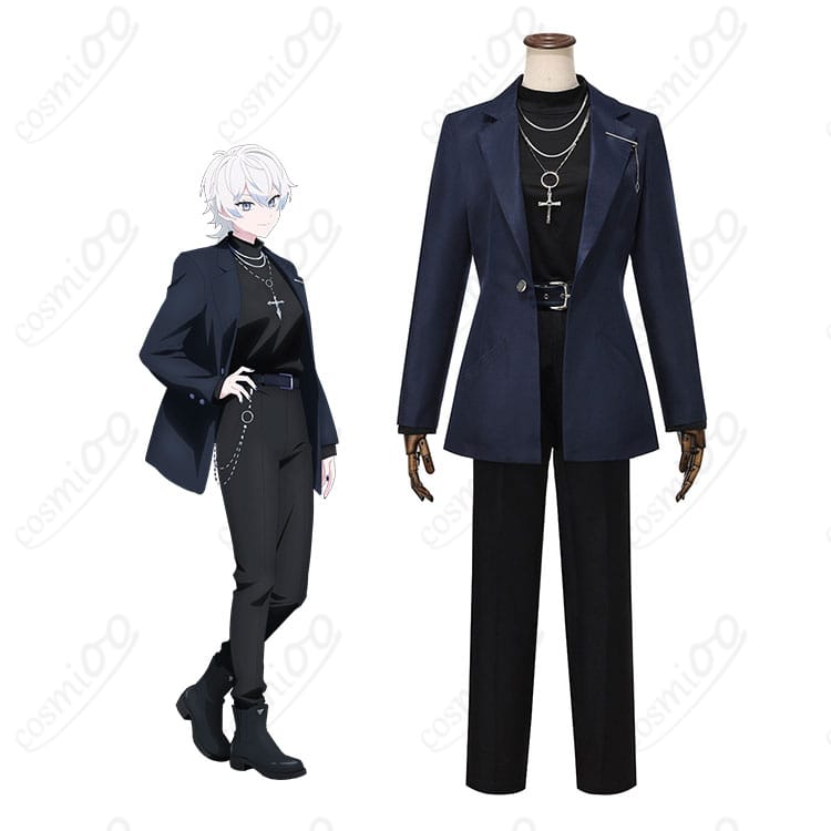 NEEDY GIRL OVERDOSE風ゴシック衣装を着用した全身イメージ