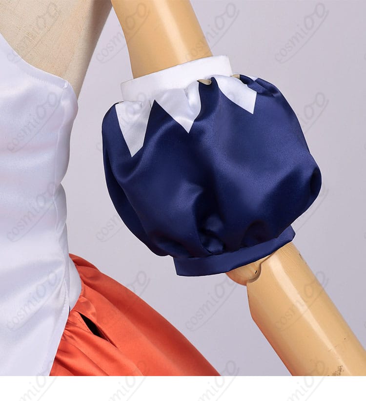 パフスリーブ装飾の詳細（ボリューム感と縁取り）