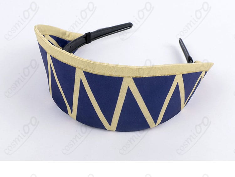 髪飾りのディテール（モチーフとカラーリング）