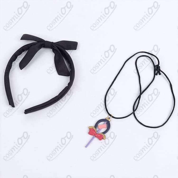 ケープ付き日常服ワンピースのコスプレ衣装｜可愛い上品シルエットで写真映え、初心者も着替えやすいフルセット - 6枚目の画像