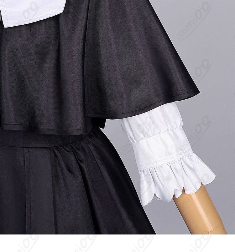 袖口デザインとステッチのディテール写真