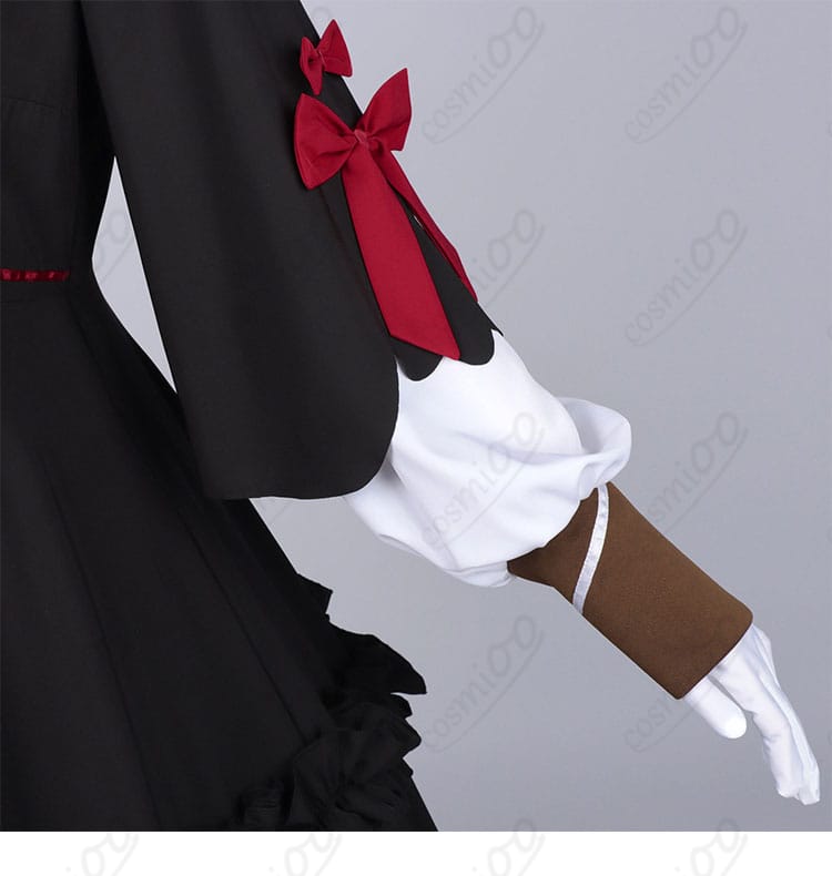 獄薔薇美血華 衣装の袖口装飾ディテール(カフスと飾り)