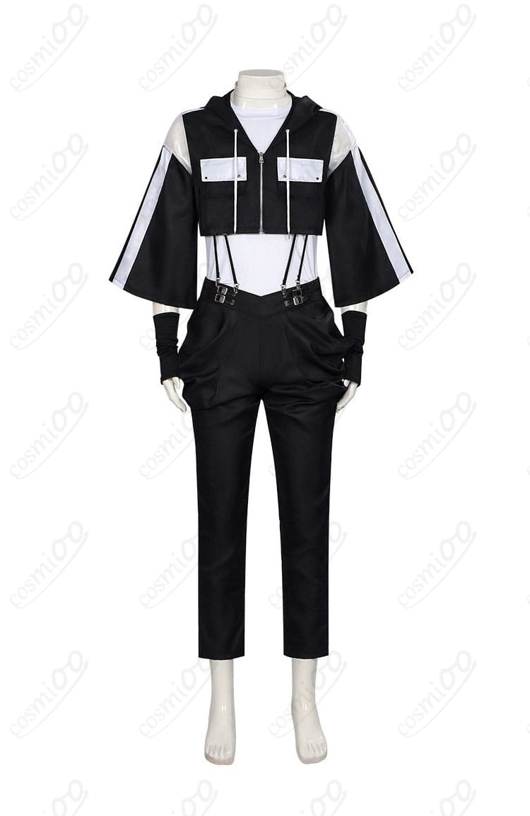 石橋ナツキ コスプレ衣装の正面全体写真（ジャケット・インナー・ズボン）