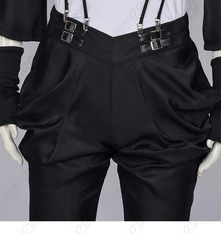 ズボンの装飾ディテール（ステッチとラインの見え方）