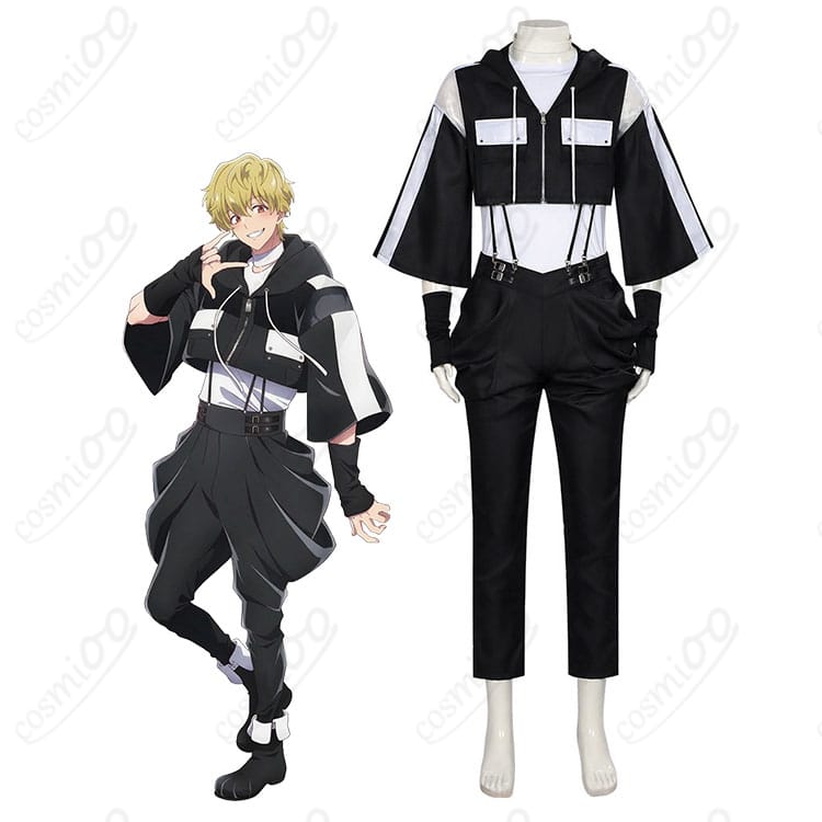 多聞くん今どっち!? 石橋ナツキのコスプレ衣装とキャラクタービジュアルの全体イメージ