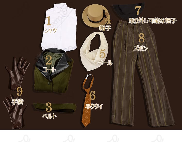 サイズ表記:第五人格 メリー・プリニウス初期衣装 S〜XL対応