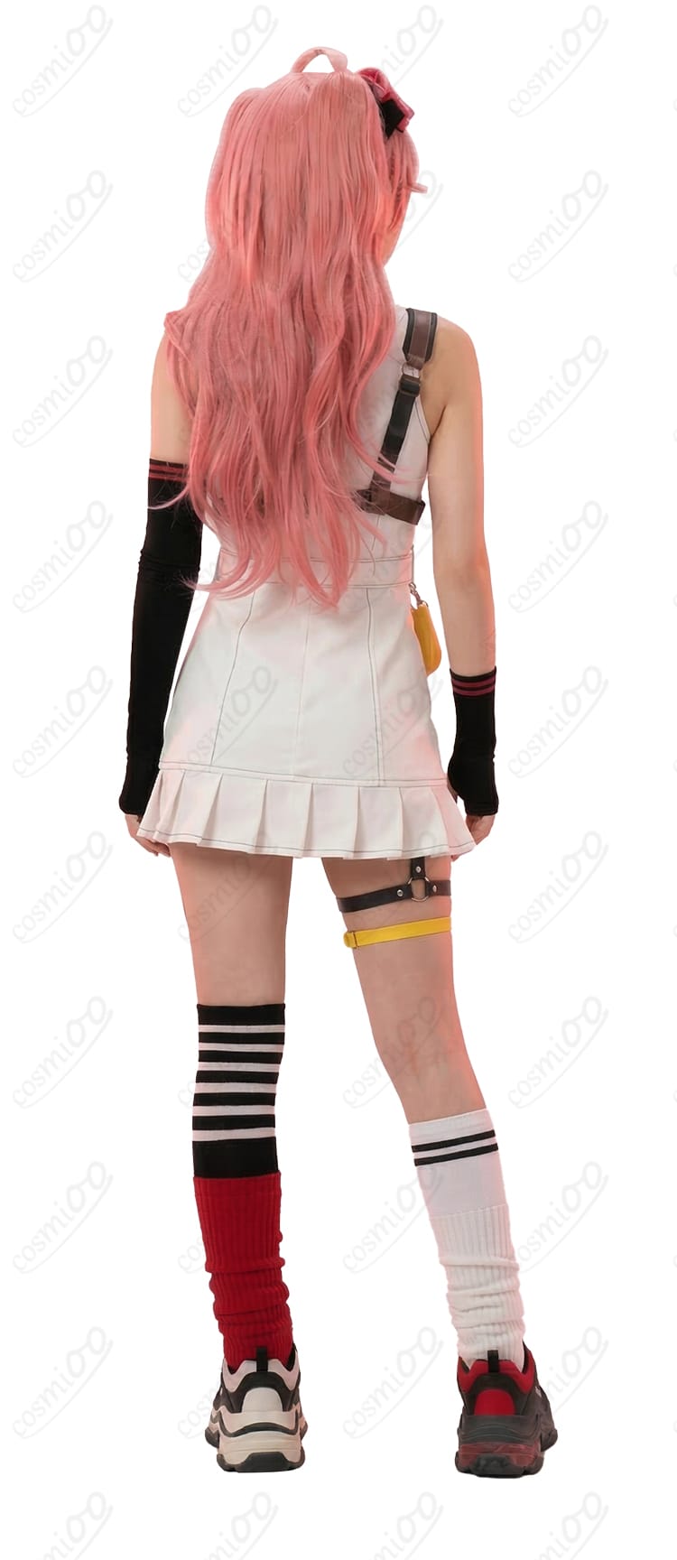 さくらみこ 生誕祭2026新衣装スカート背面装飾のディテール（配色ライン・レイヤー）