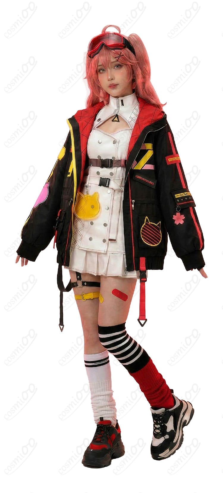 さくらみこ 生誕祭2026新衣装コスプレのワンピース＆コート正面全体