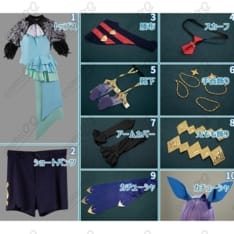 ウマ娘 プリティーダービー アドマイヤグルーヴ 勝負服 高再現コスプレ衣装｜上品でクール、初心者も着やすいセット - 5枚目の画像（サムネイル）