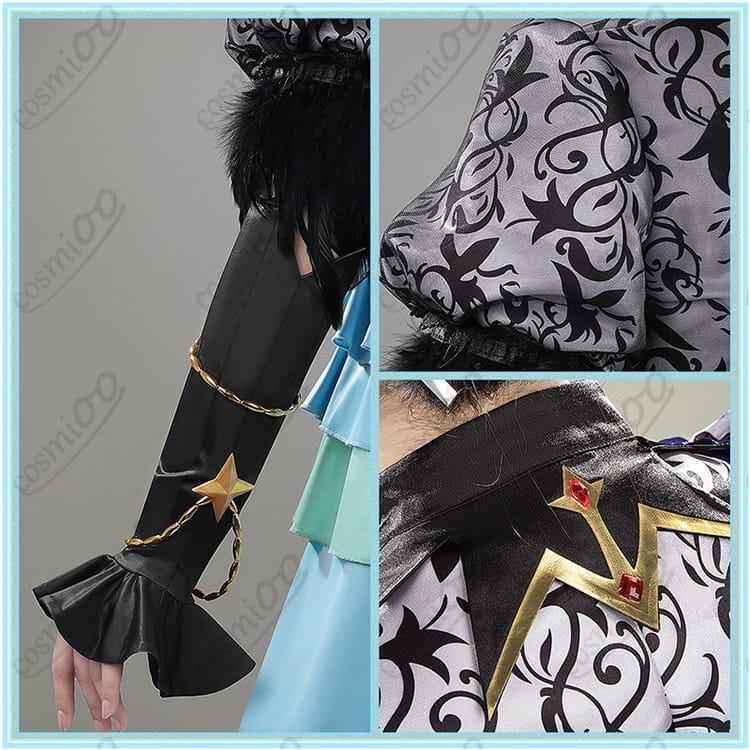 ウマ娘 プリティーダービー アドマイヤグルーヴ 勝負服 高再現コスプレ衣装｜上品でクール、初心者も着やすいセット - 4枚目の画像