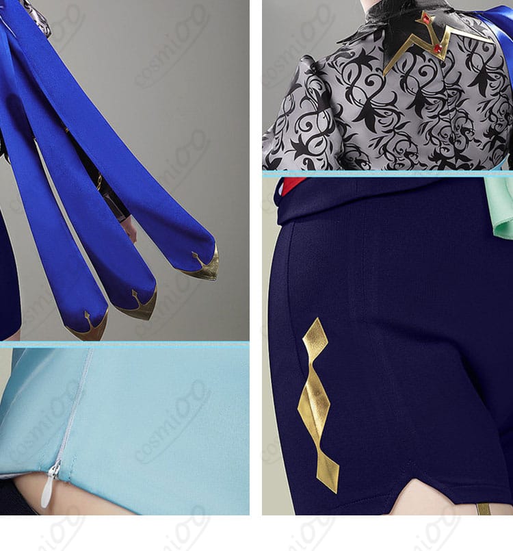 手首飾り・アームカバー・細部パーツの意匠アップ