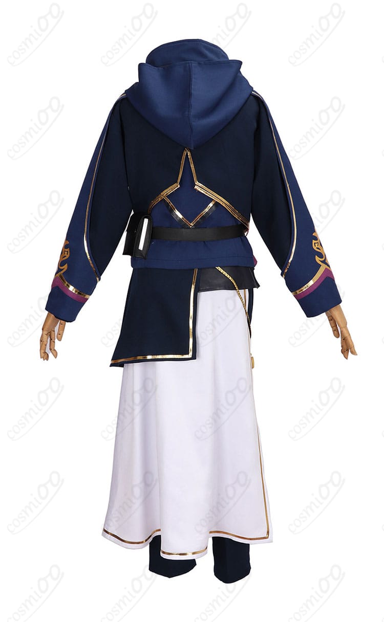 佐伯イッテツ 共通衣装の背面デザインとコートのライン