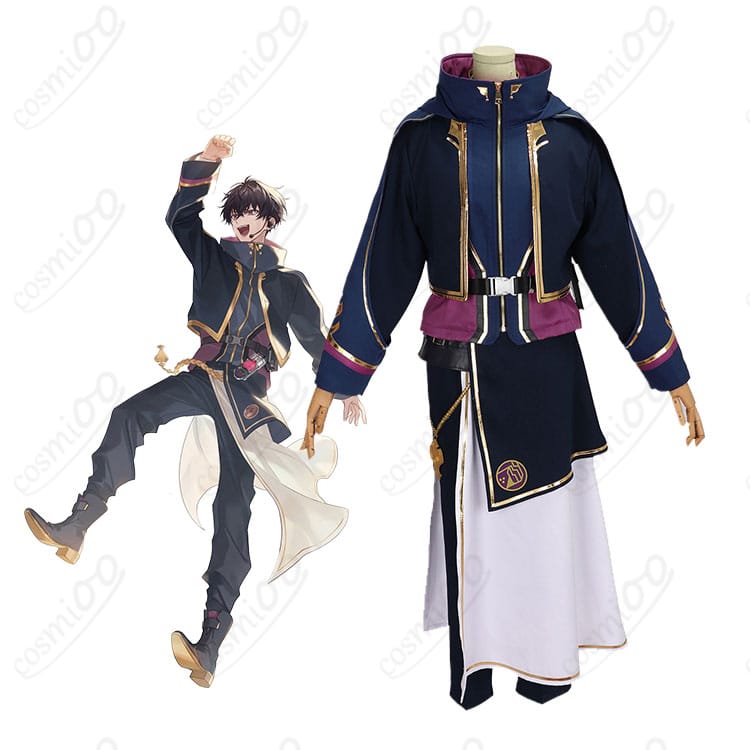 佐伯イッテツ 共通衣装コスプレ一式の着用イメージとディテール