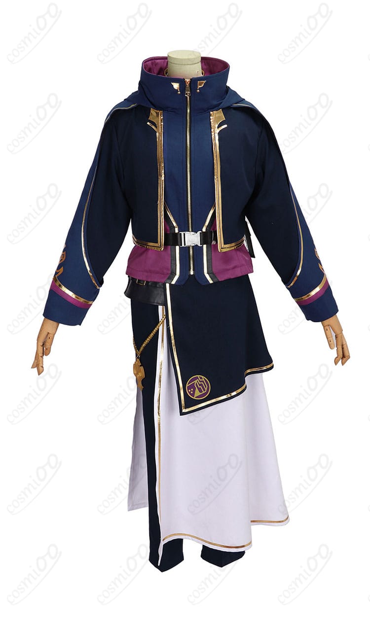 佐伯イッテツ 共通衣装コートとインナーの正面全体像