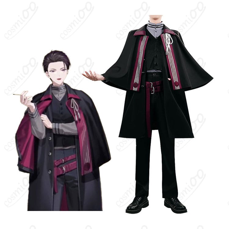 にじさんじ 佐伯イッテツ アルカイック衣装のキャラクターイメージと衣装全体