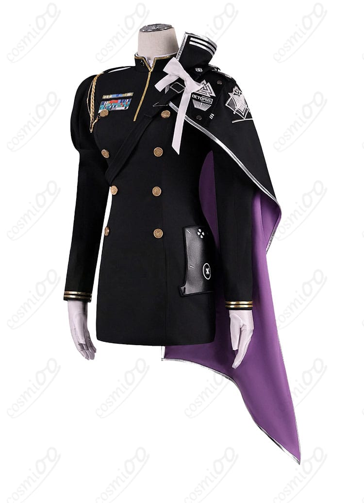 リリーバイス軍服コスプレ衣装のシルエット・側面ビュー