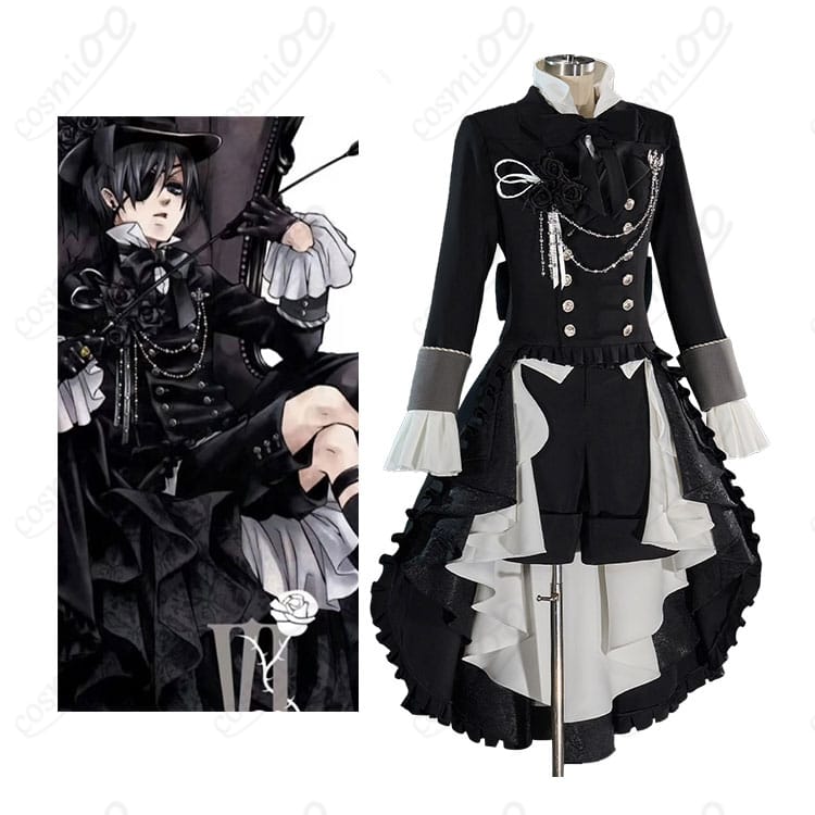 黒執事 シエル・ファントムハイヴ 扉絵イラスト衣装を着用した全体イメージ
