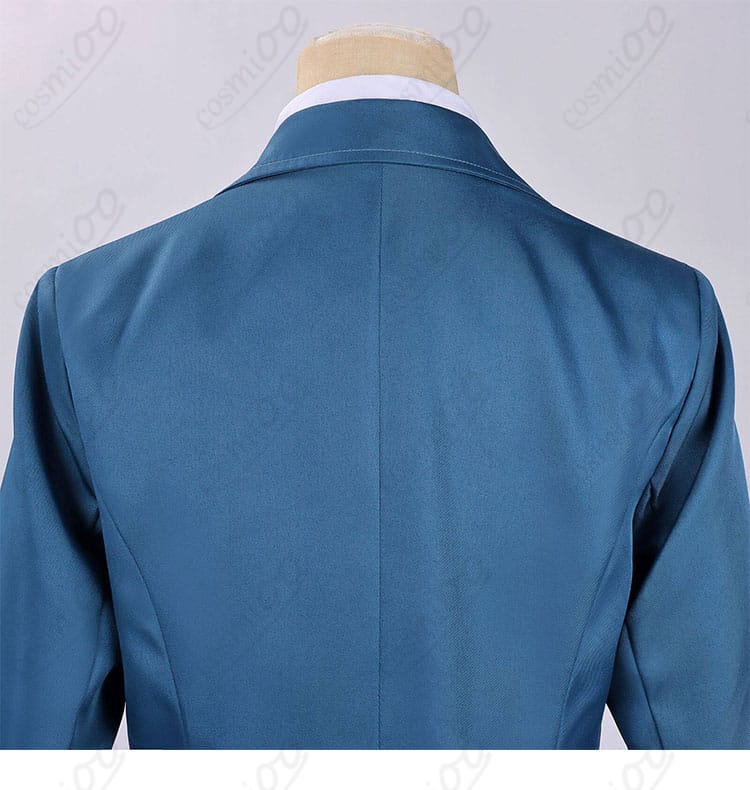 背肩ヨーク部分の縫製とシルエットディテール