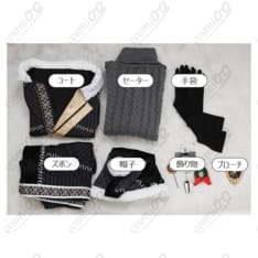 ツイステ ラギー・ブッチ 私服風コートセット｜初心者も着脱簡単、写真映えする美シルエット - 7枚目の画像（サムネイル）