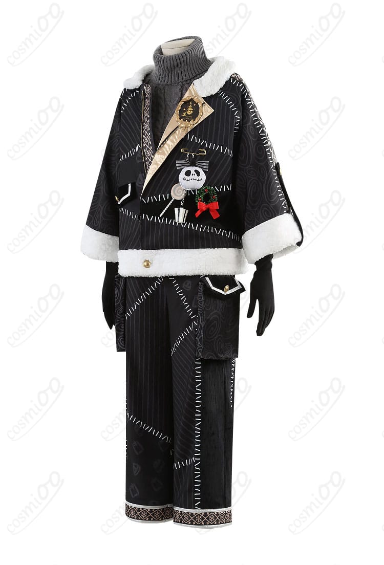 左側から見たコートのラインと肩周りの作り