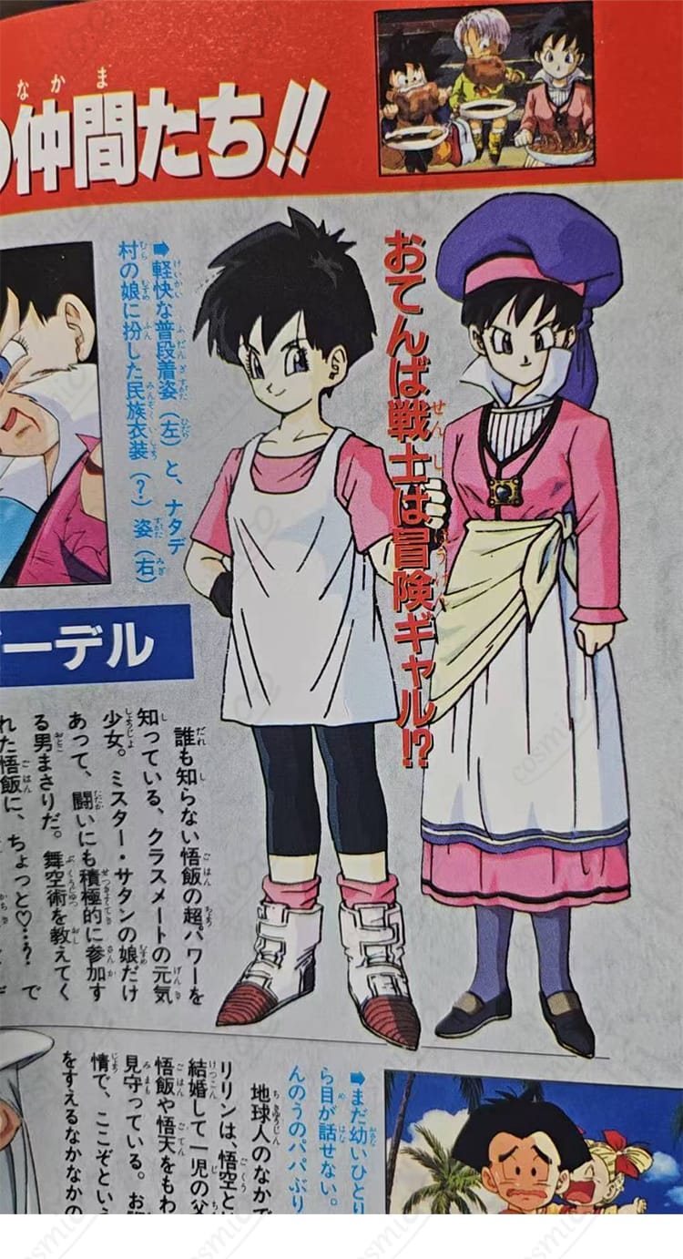 ビーデル（ナタデ村の姿）キャラクター再現イメージ｜素朴で清楚な雰囲気