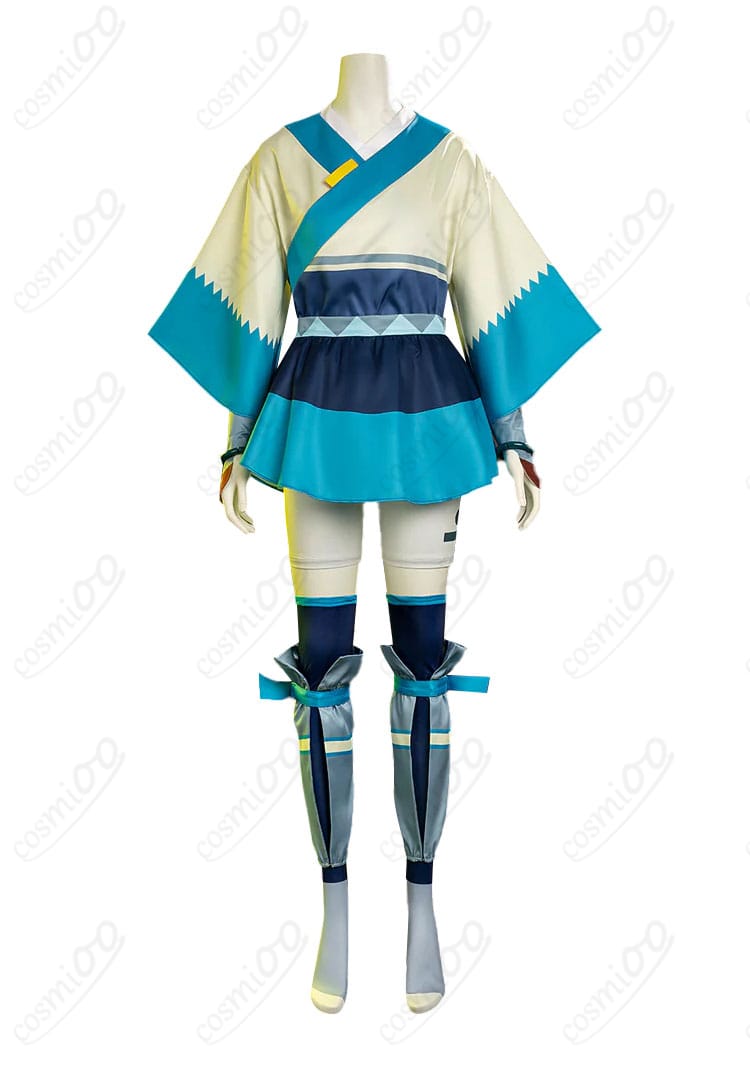 初音ミク はがね／ジラーチ 衣装 正面の装飾ディテール（襟・胸元）