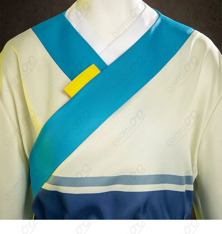 初音ミク はがね／ジラーチ 衣装 斜め襟（襟元）ディテール