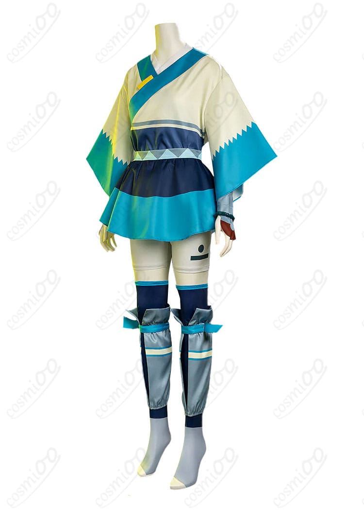 初音ミク はがね／ジラーチ 衣装 側面の装飾ディテール（腰・袖）