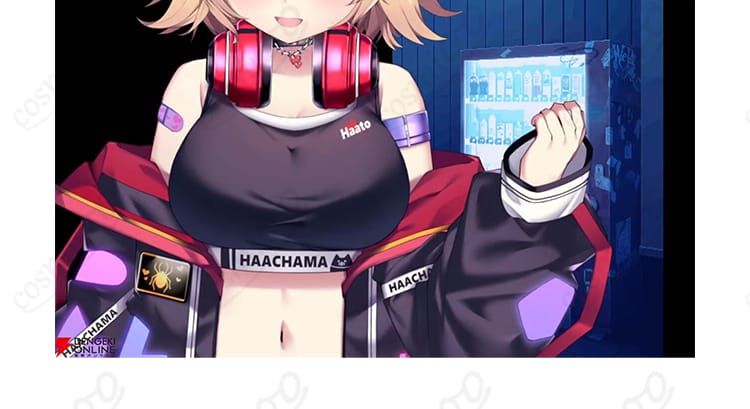 コート上衣の襟・ラペル装飾ディテール。装飾パーツとステッチが分かる近接画像