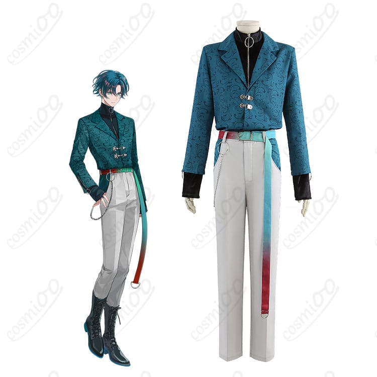 橘孝星 ステージ衣装の着用イメージとフルセット全体像（STRANGE EDEN）