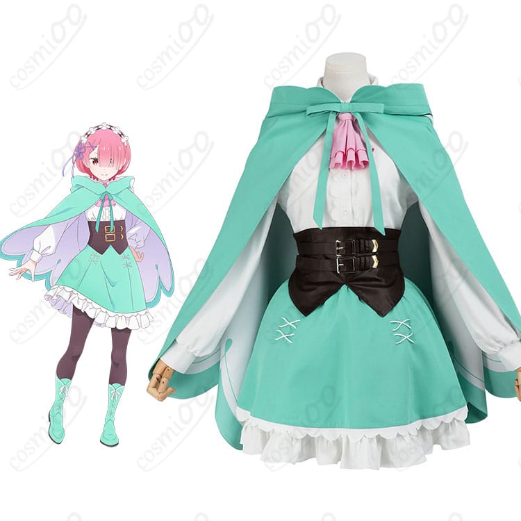 レム 私服風コスプレ衣装一式を着用したキャラクターイメージカット