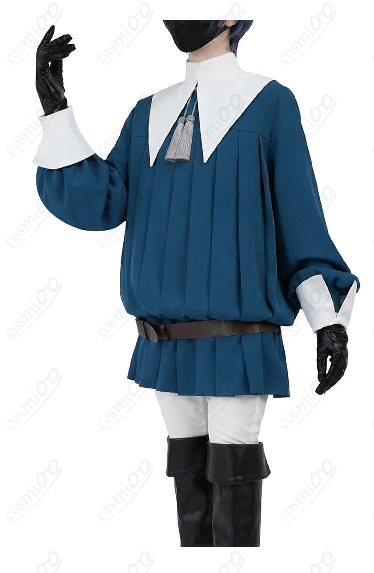 黒執事 シエル衣装の左側ディテール（袖口・縫製とライン）