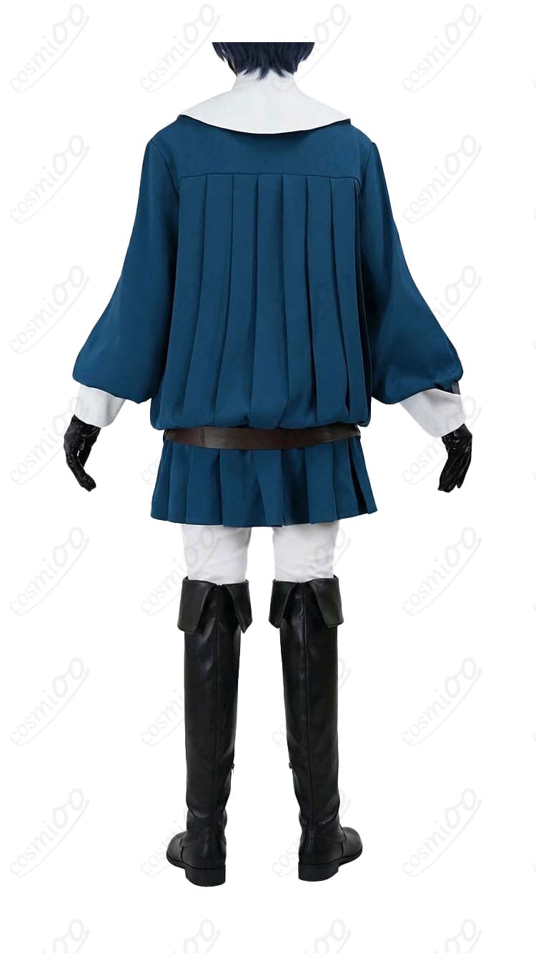 黒執事 シエル・ファントムハイヴ コスプレワンピの背面シルエット