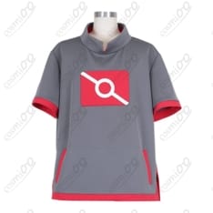 ポケットモンスター ゴウ コスプレ トップス｜初心者も着やすい通気性＆再現度の半袖フード - 1枚目の画像（サムネイル）