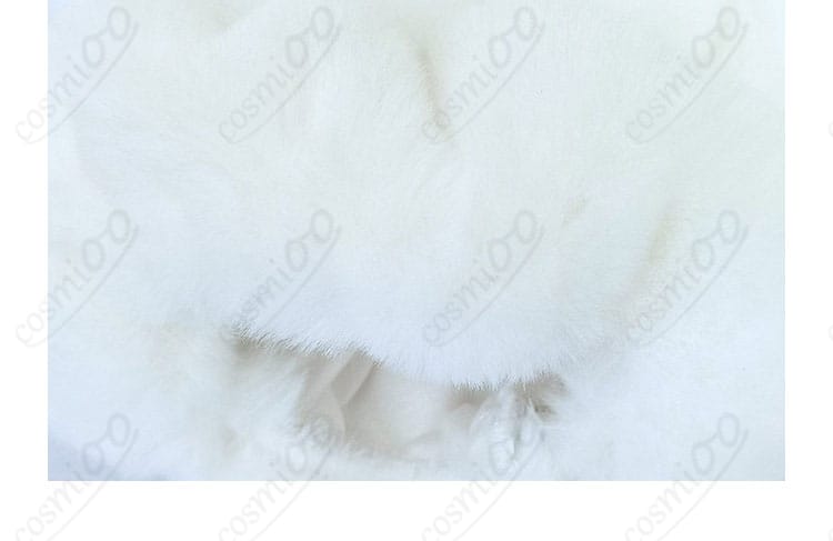 ふわふわのフェイクファー装飾の質感アップ