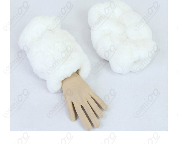 足首飾りの全体像と着用イメージ