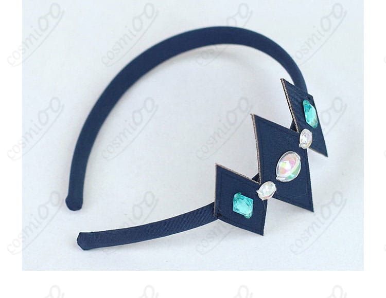 カチューシャの装飾ディテールと配色