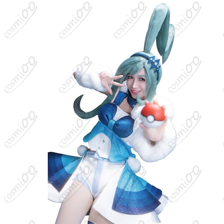 ポケモンORAS ルチア コンテストアイドル コスプレ衣装 再現度と着心地を両立したフルセット - 5枚目の画像