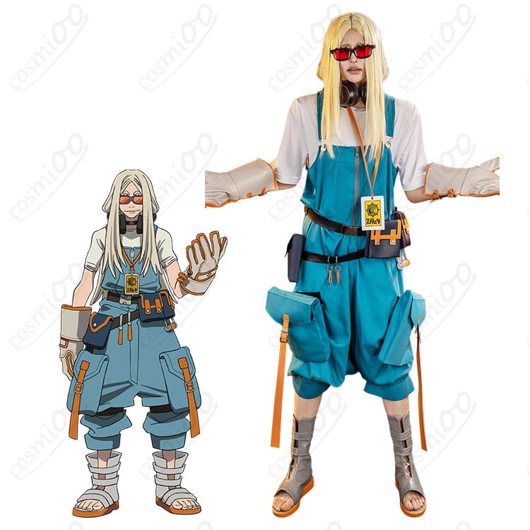 オーガスト・スティルザのキャラクターと衣装全体イメージ