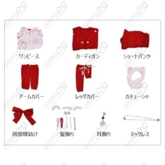 ホロライブ さくらみこ クリスマス ルームウェア衣装｜可愛く上品、通気性◎で初心者も着替えラク - 6枚目の画像（サムネイル）